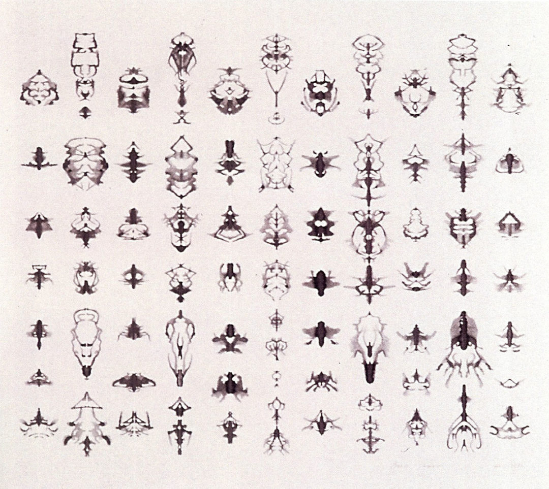 April 4, 1991, 1991, Pelikan ink on paper, 11-5/8"x14-1/2" by Bruce Conner © 2012 Conner Family Trust, San Francisco /Artists Rights Society (ARS) New York