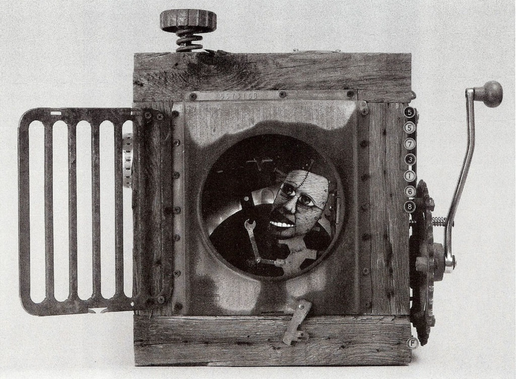 The Cube by James Chase, assemblage