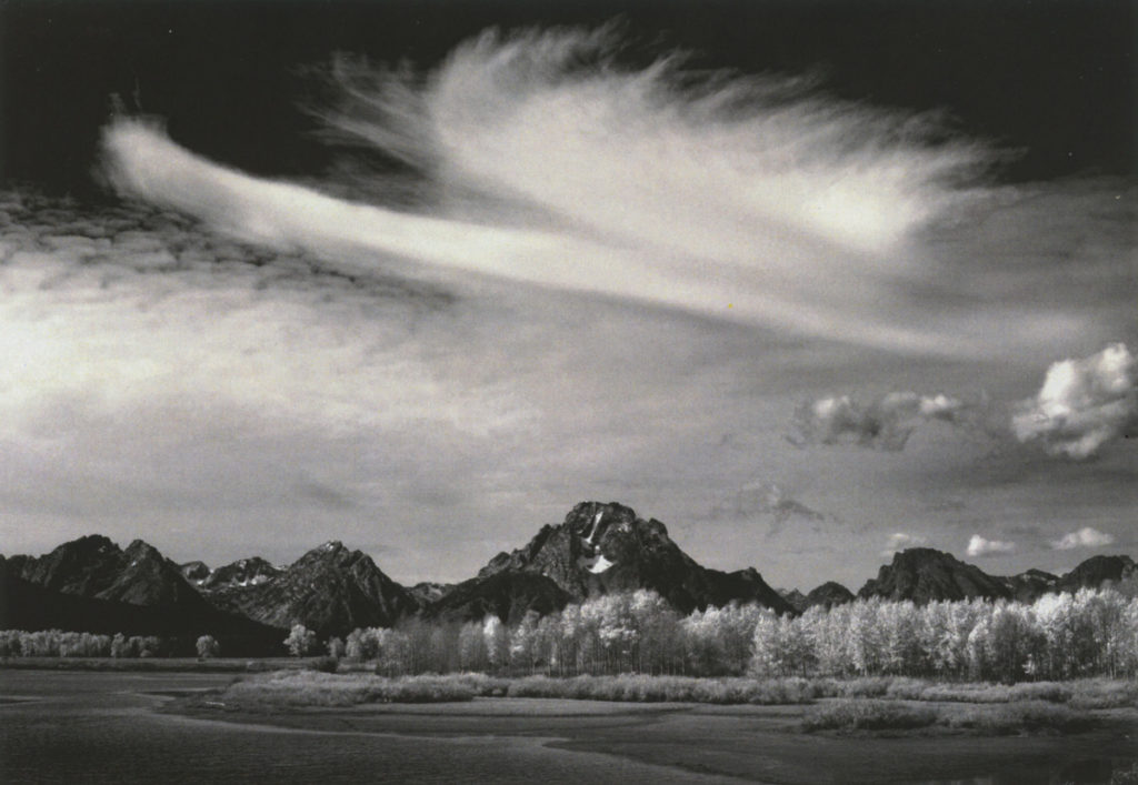 Cloud Sweep Over tetons, Grand Tetons National Park 2008