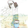 live reportage illustration from Third Residency, Senegal