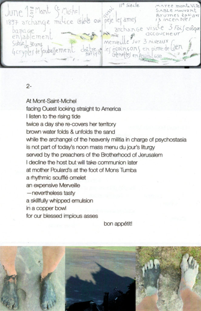 To & Fro Mont Tumba, by Nicole Peyrafitte, mixed media