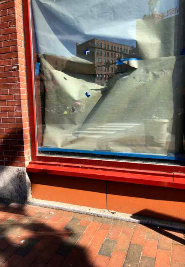 Window No. 169, Congress St., Portland Maine