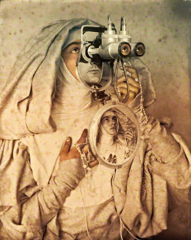 Selfie 2, by Julia Lillard, 2022, Digital creation