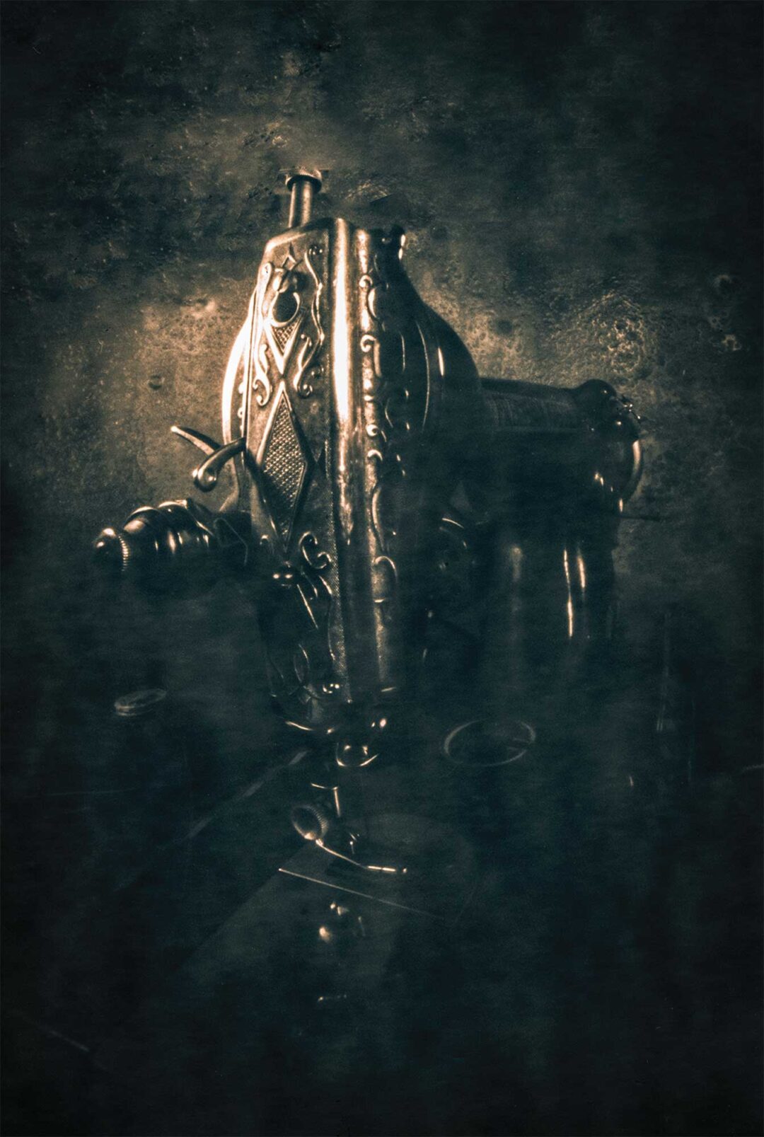 Sewing Machine by Walter Crump