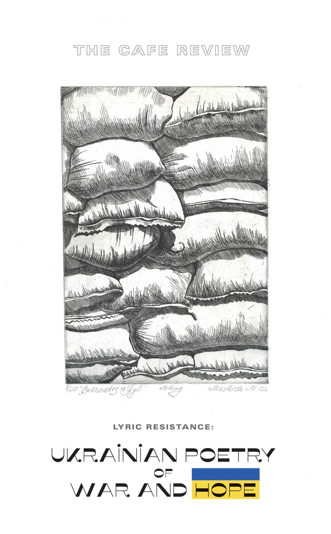 Summer 2024 Cover of the Ukranian edition of the Café Review