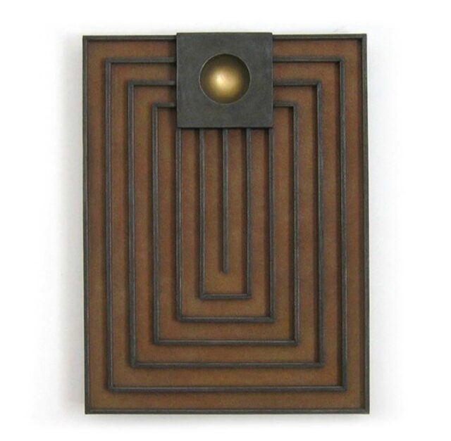 Reach by Noriko Sakanishi, 2007, Acrylic and mixed media, 40 x 30 x 5.75 inches, norikosakanishi.com