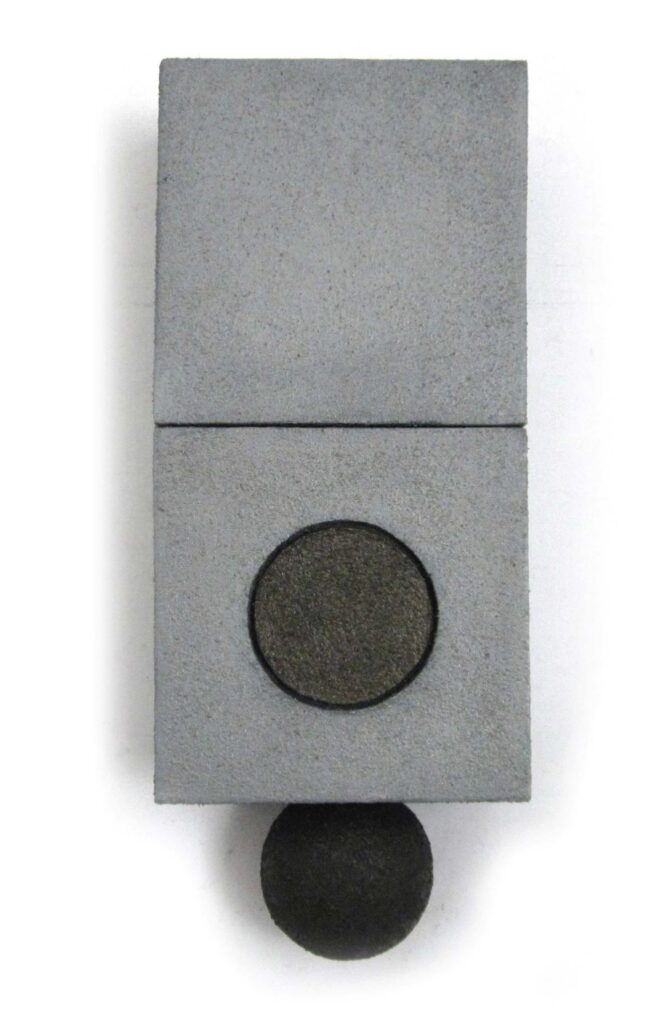 Search I by Noriko Sakanishi, 2014, Acrylic and mixed media, 15 x 6 x 4 inches, norikosakanishi.com