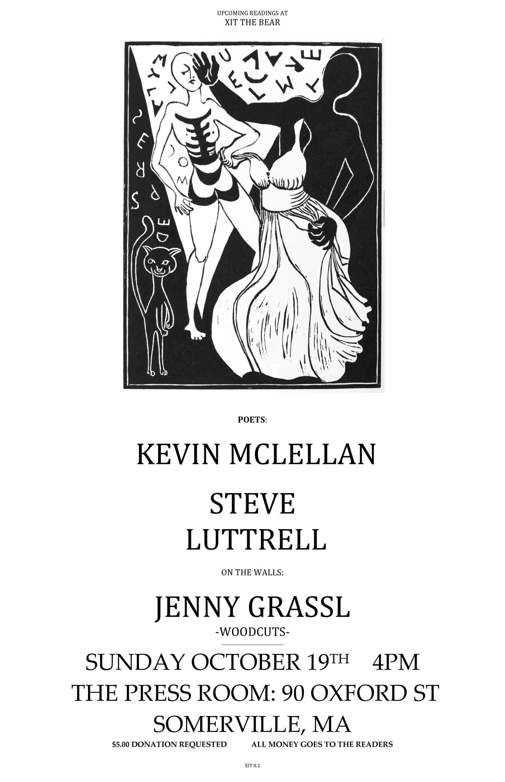 Steve Luttrell reading in Somerville Oct 19