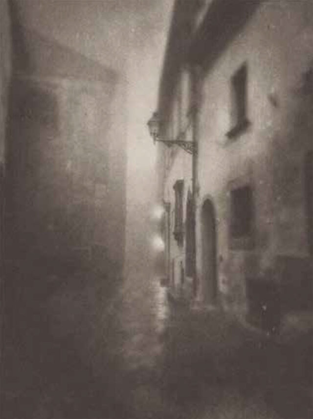 Rue Déserte Sépia by Ralph Hassenpflug