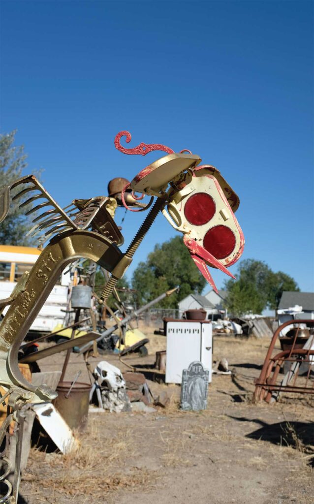 Alien Sculpture by Roger Camp