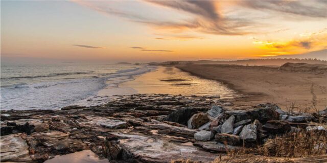 Mile Beach by Roderick Pervier