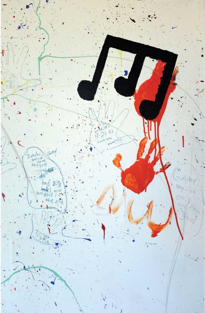 Orange Hand by Roger Camp